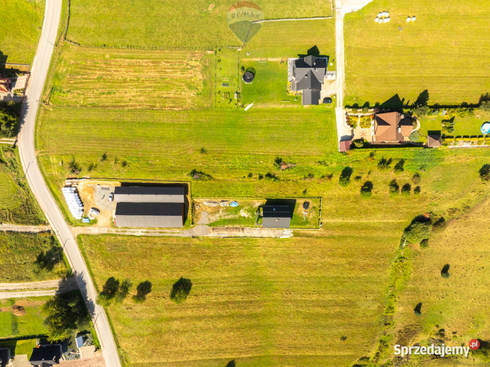 Widokowa działka budowlana w Maniowach małopolskie sprzedam