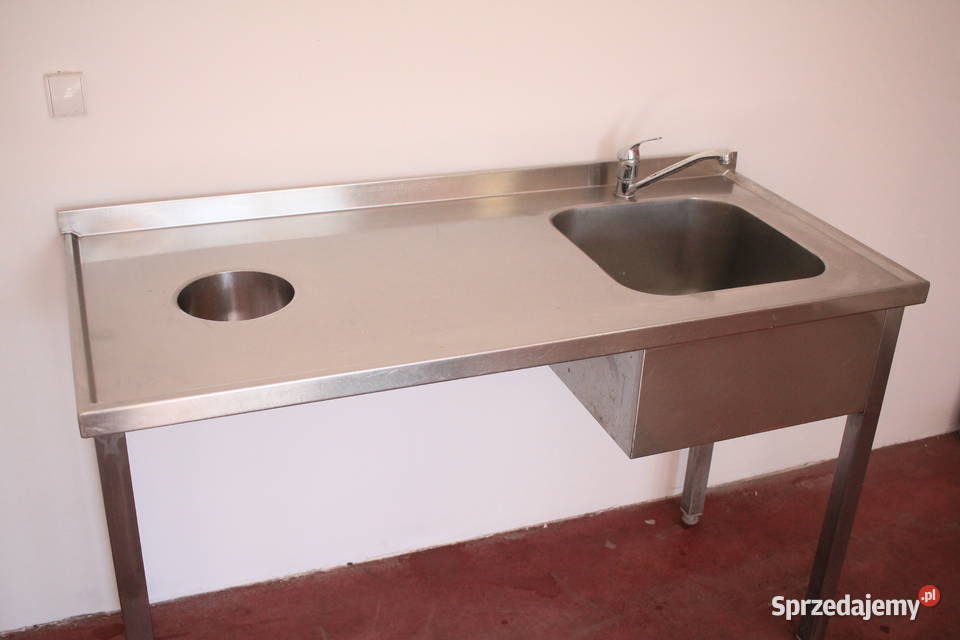 Stół gastronomiczny ze zlewem 135x60 Pszczyna sprzedam