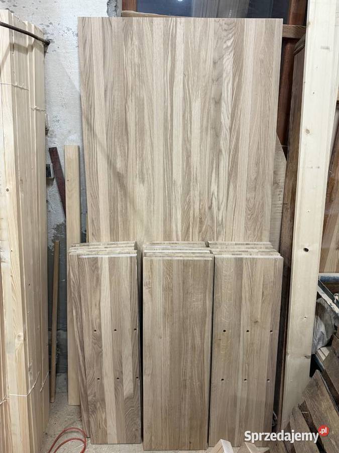 Trepy na wymiar bukowe jesion i dąb MDF sprzedam