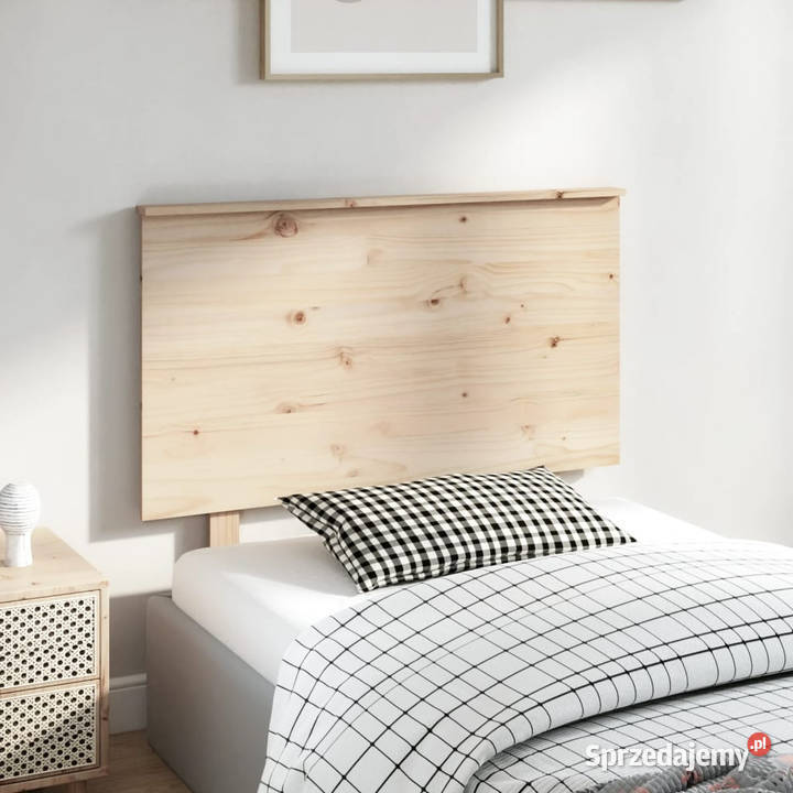 Wezgłowie łóżka 104x6x825 lite drewno sosnowe Warszawa