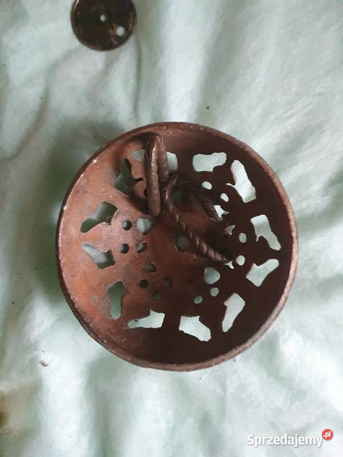 Osłona lampy wiszącej żyrandola antyk uszy Warszawa