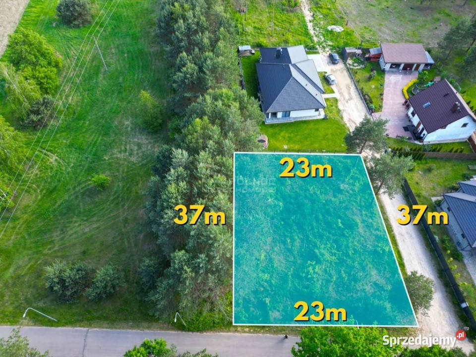 Rzeczyca 3 działki do zabudowy mieszkaniowej 23m