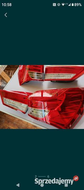 Hyundai ix 20 lampy tył komplet Wtelno sprzedam