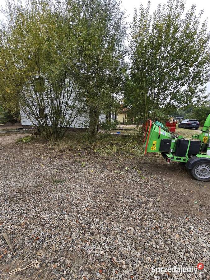 Usługi koparkami czyszczenie działek rębak Nadarzyn