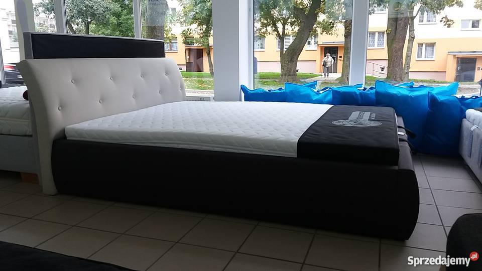 Łóżko tapicerowane z pojemnikiem 160x200 MK Foam