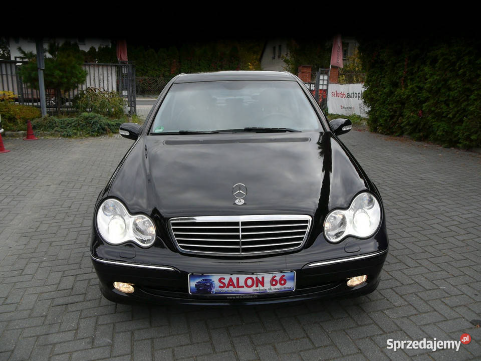 Mercedes C 200 18 Xenon Skóra Stan b bez rdzy i 149566km Mercedes-Benz Częstochowa