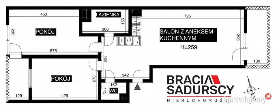 Mieszkanie 6786m2 3 pokojowe Kraków 15620zł/m2 Nieruchomości sprzedam