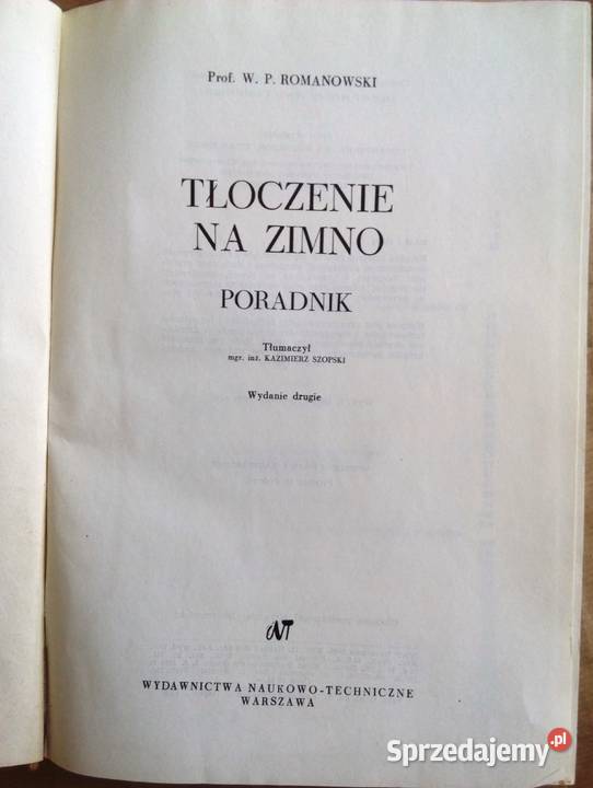 Tłoczenie na zimno Poradnik Legionowo