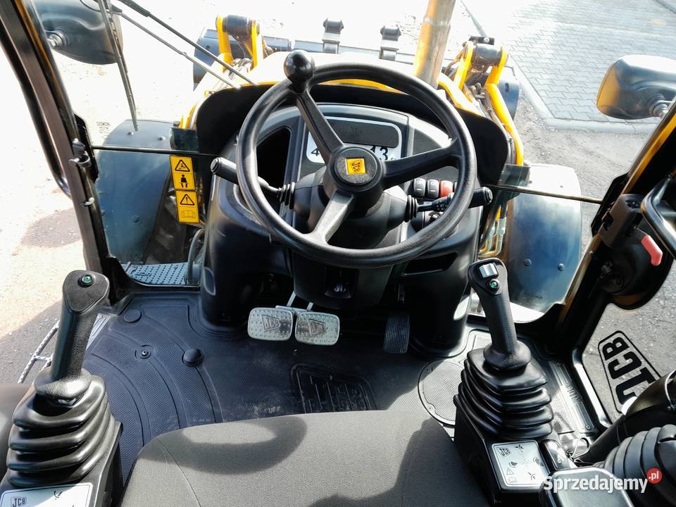 JCB 3CX 2018R JOYSTICK KLIMA KOPARKOŁADOWARKA Szybkozłącze wielkopolskie Krotoszyn