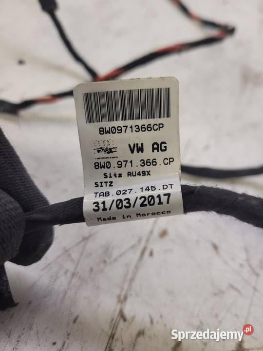 WIĄZKA FOTELA PRZÓD AUDI A4 B9 A5 8W0971366CP śląskie