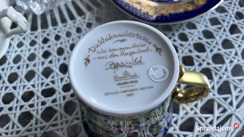 Filiżanka świąteczna Rosenthal lubuskie