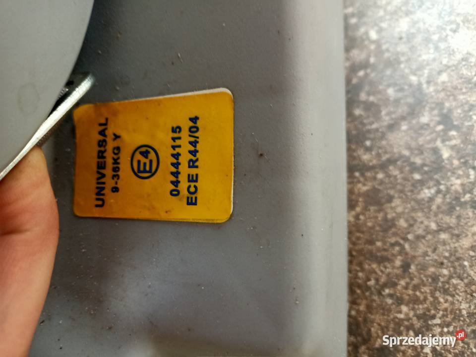 Fotelik samochodowy espiro kappa 936 Poniec