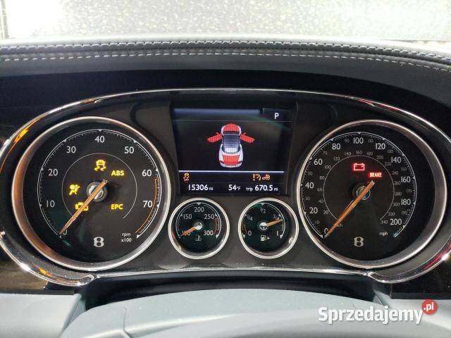 BENTLEY CONTINENTAL GTC V8 produkcji 2016 z USA Motoryzacja Warszawa