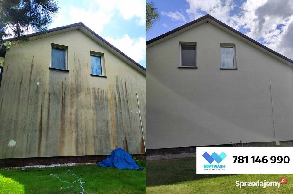 Miękkie Mycie Elewacji WAHOsoftwash Mycie Kostki Lublin sprzedam