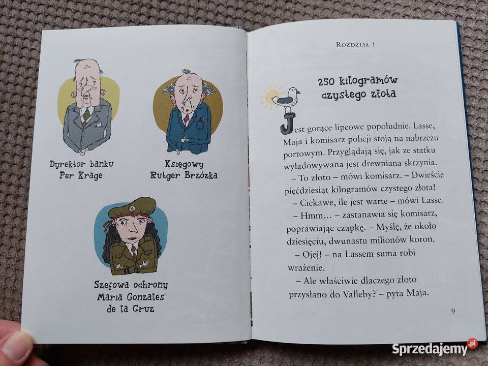 Tajemnica złota Martin Widmark Helena Willis ISBN 9788360963869 Kraków