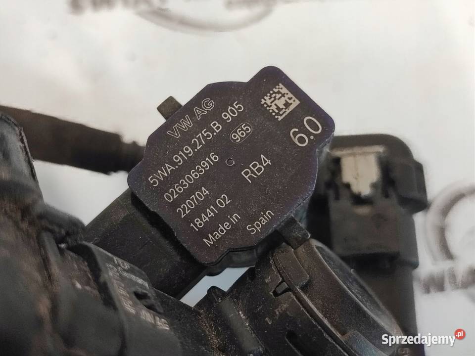 VOLKSWAGEN CADDY IV 22r wiązka czujników Kielce