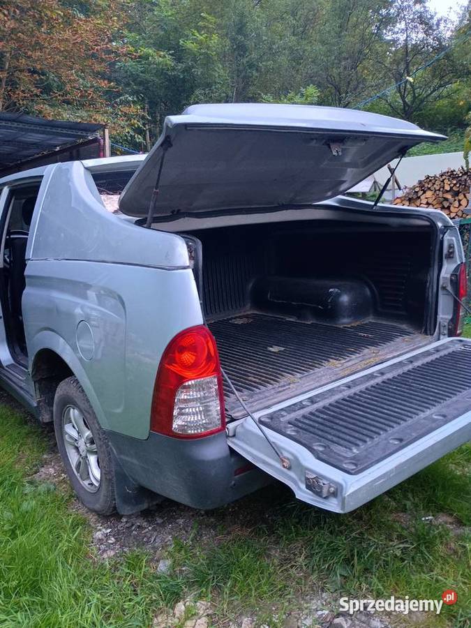 Pickup 4x4 koreańskiej produkcji Actyon podkarpackie Dębica