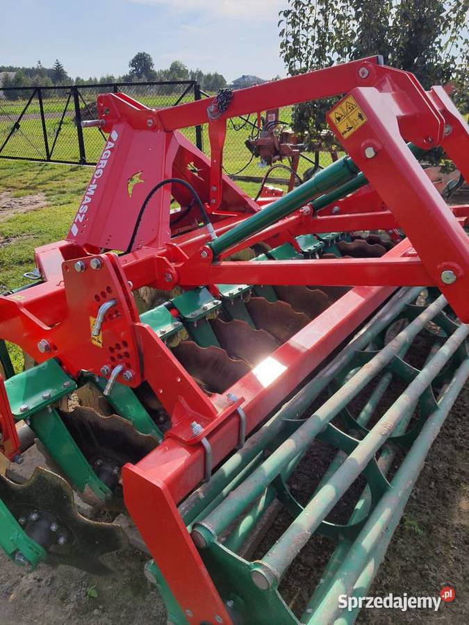 Agregat talerzowy Agro masz 27m prawie nowyBrona Agromasz Agregaty łódzkie Radomsko