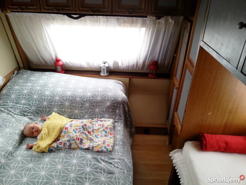 Okazja duża zadbana przyczepa kempingowa mazowieckie Mińsk Mazowiecki
