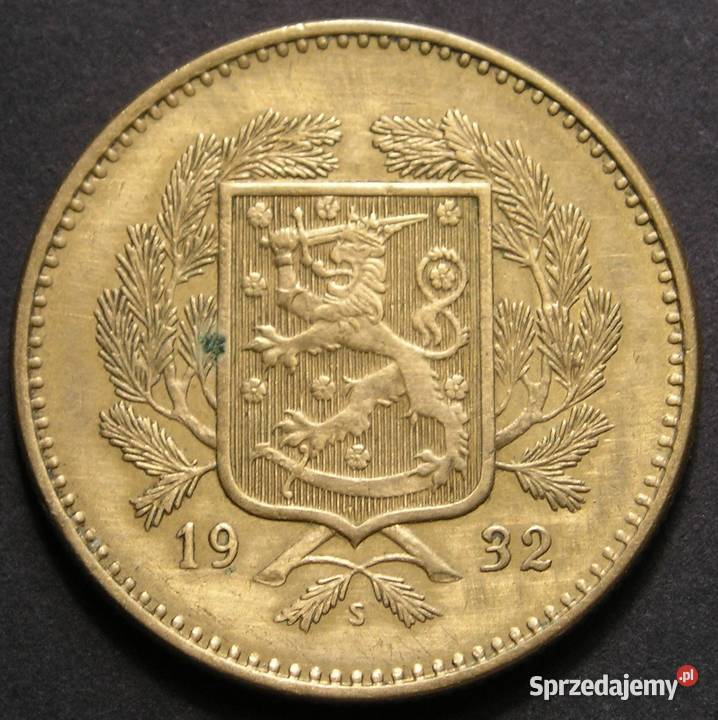 FINLANDIA 10 MARKKAA MAREK 1932 STAN 2 sprzedam
