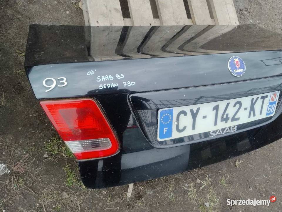 KLAPA BAGAŻNIKA 298 SAAB 93