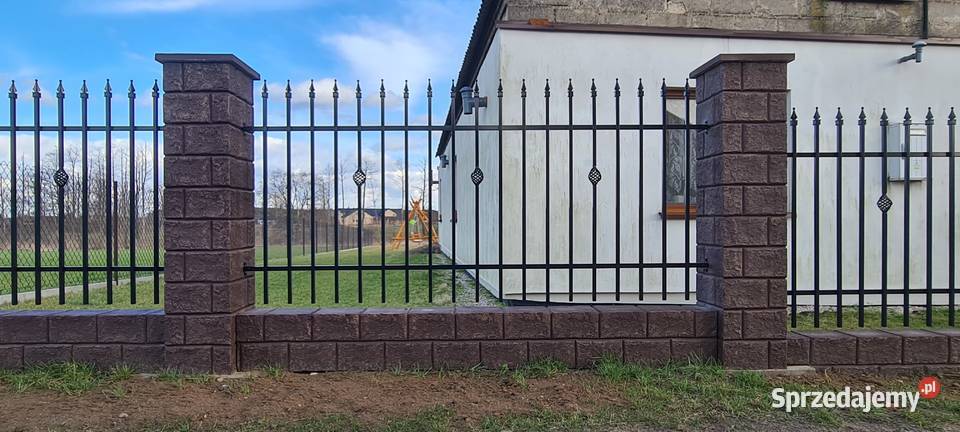 Ala klinkier słupki murki ogrodzenia imitacja