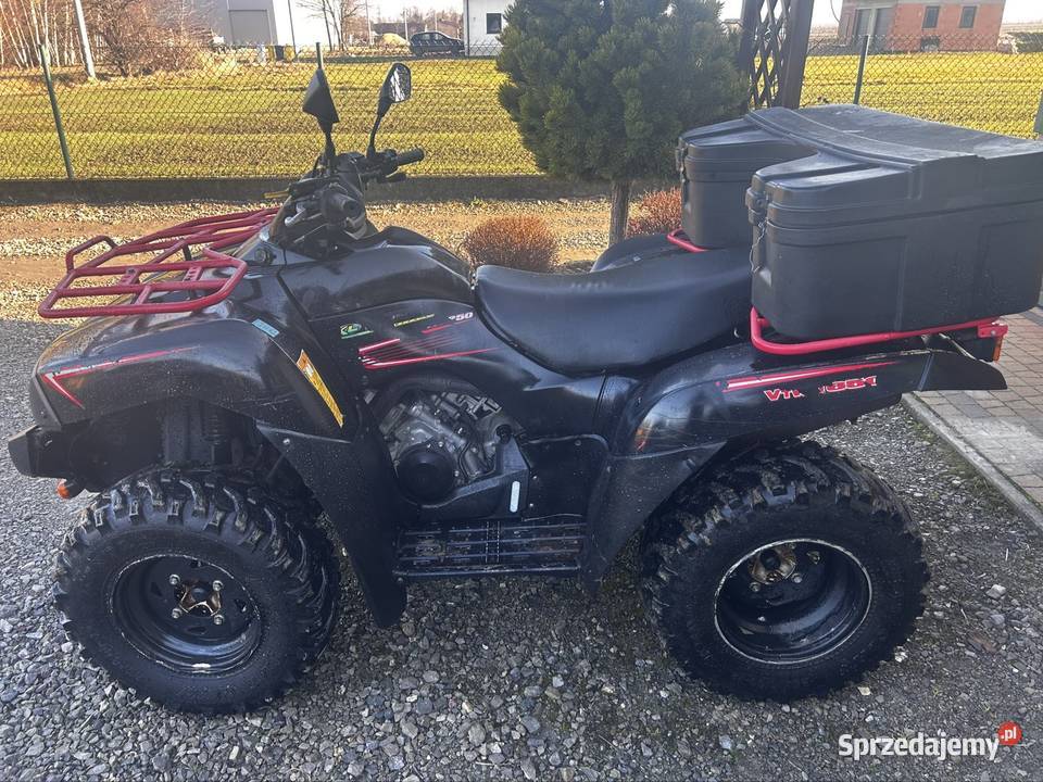 Kawasaki kvf650 4x4 wyciągarka hak 630cm3 podkarpackie Zasów