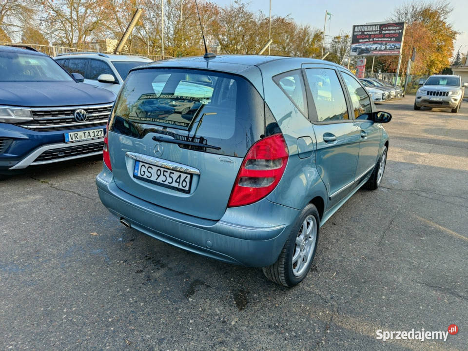 Mercedes A 170 17 Benzyna 115 Panorama Skóra zielony Mercedes-Benz pomorskie Słupsk