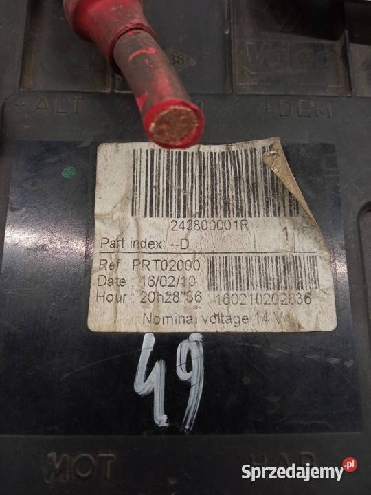 MODUŁ AKUMULATORA 243800001R Renault Laguna III