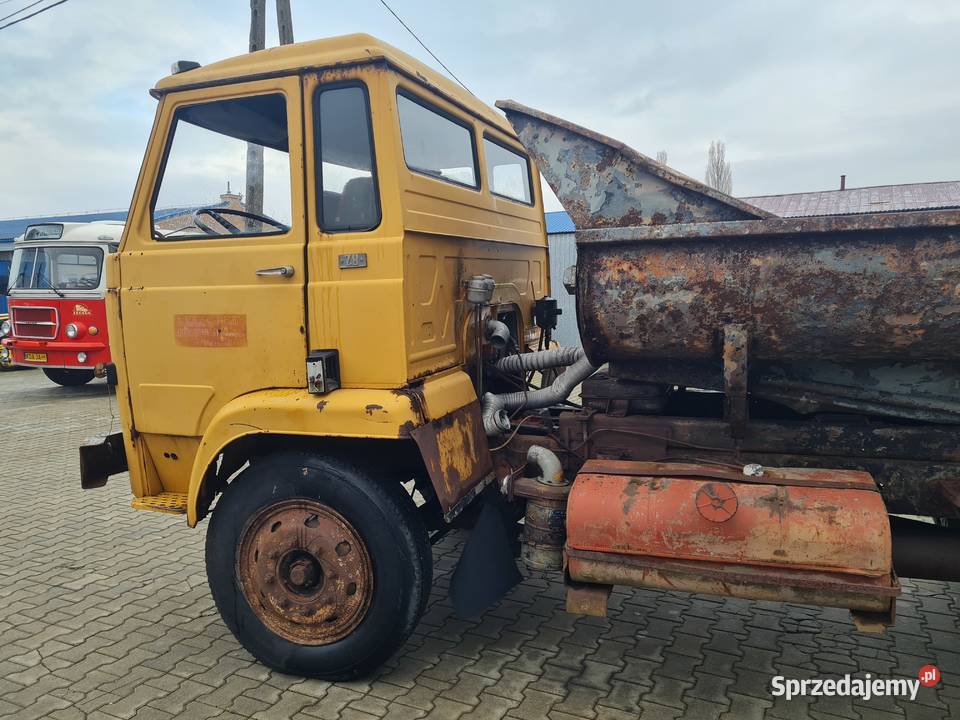 Samochód STAR W28 1971 wywrotka Dąbrowa Tarnowska