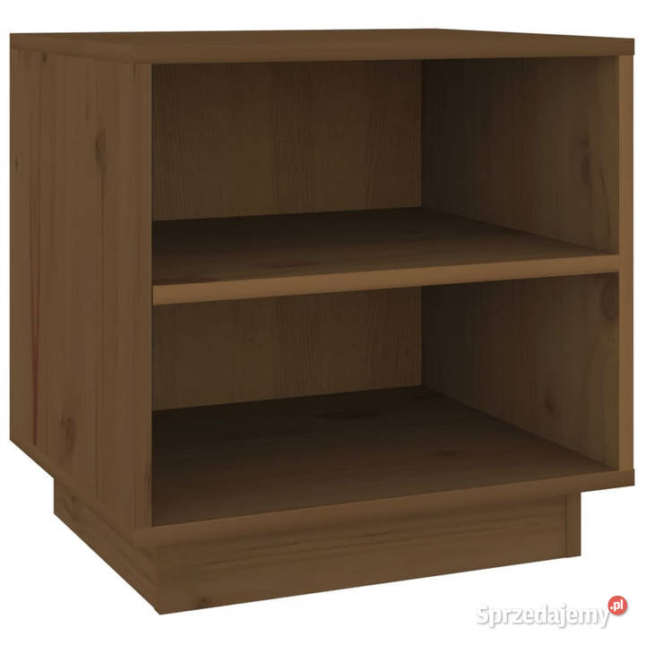 Szafka nocna miodowy brąz 40x34x40 lite drewno Nocne Warszawa