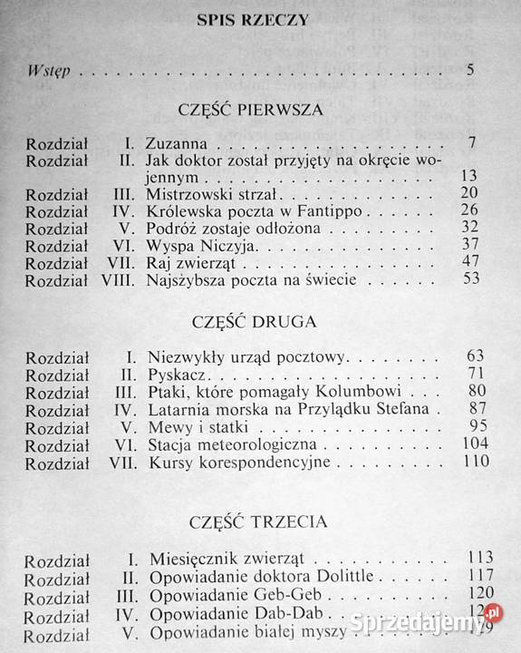 Poczta Doktora Dolittle Hugh Lofting Chełm