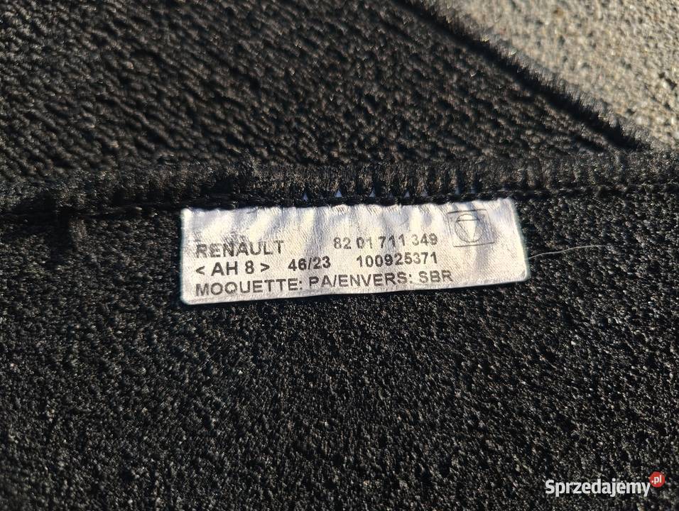 Dywaniki welurowe do Renault Clio III 20052012r śląskie sprzedam