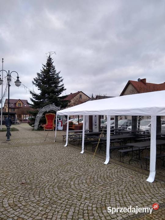 Pawilony namioty imprezowe wynajem Polter Budzyń