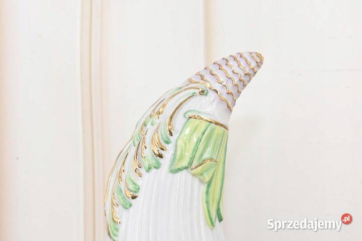 Dwie Porcelanowe Donice Wazony Konsole na Ścianę Kraków