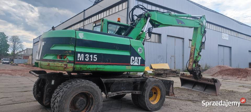 Koparka kołowa CAT M315 Stąporków