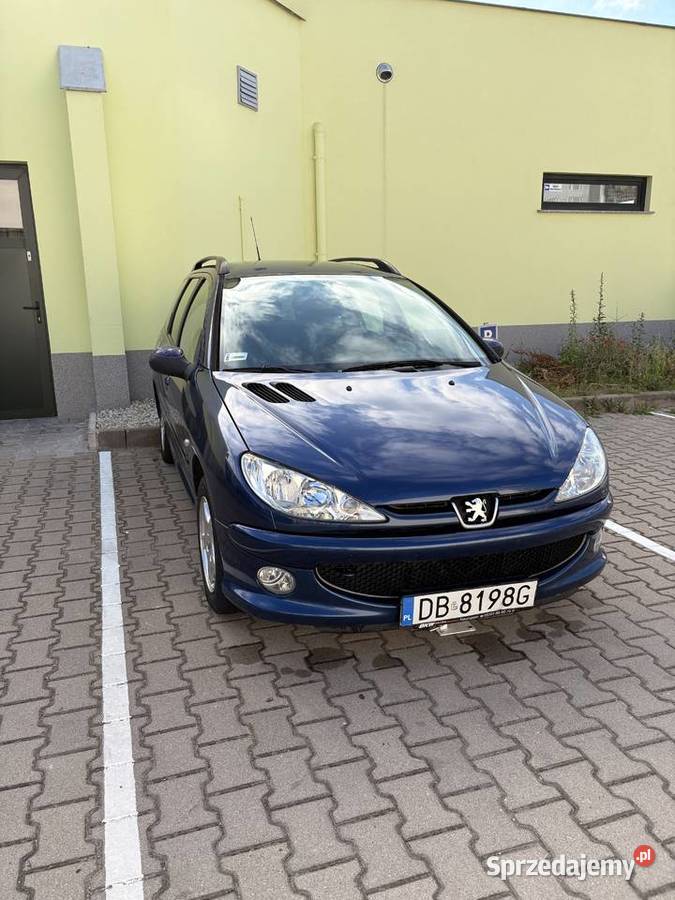Peugeot 206 SW JBL klima długie opłaty benzyna Wałbrzych sprzedam
