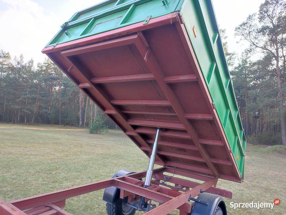 Przyczepa rolnicza jednoosiowa wywrotka łódzkie Głowno