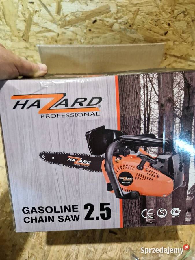 PIŁA SPALINOWA GAŁĘZIÓWKA PILARKA 25 hazard Głogowa