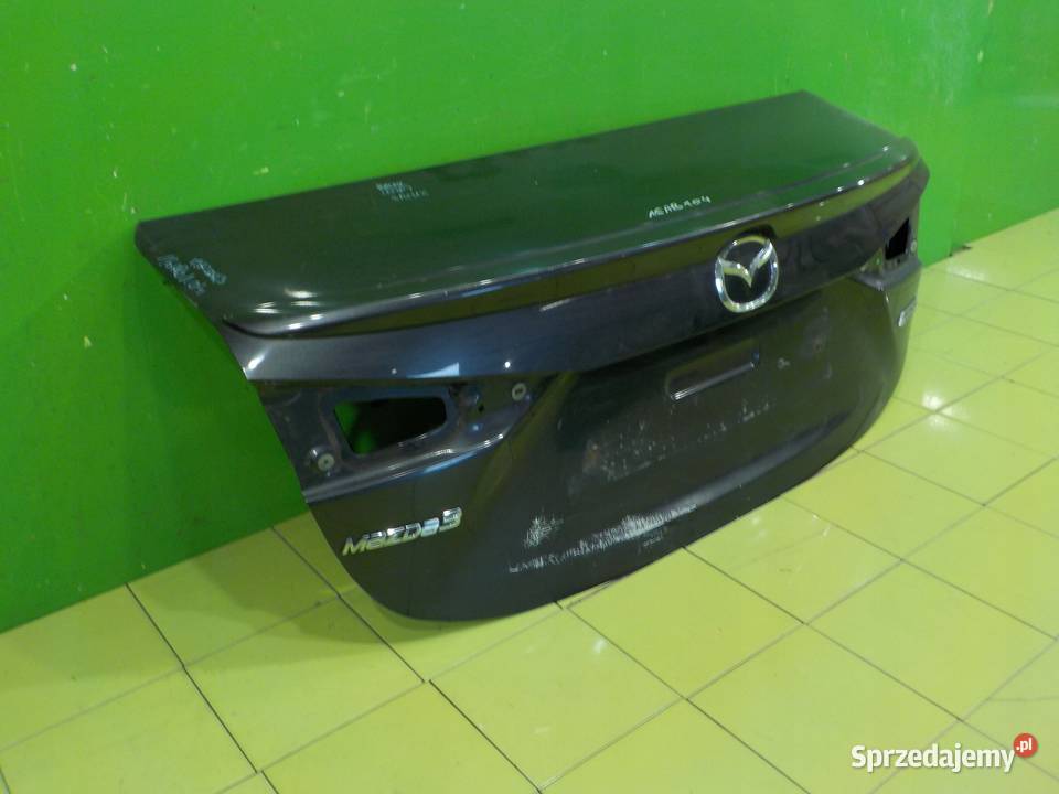 MAZDA 3 BM III 22 D 15r SEDAN 4D klapa tyl osobowe Klapy bagażnika