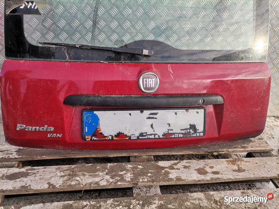 Klapa Tył Bagażnika Fiat Panda II lubelskie Wisznice