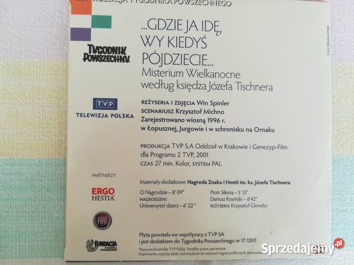 cd z Misterium Wielkanocne ks Józef Tishner Pozostałe Gdańsk
