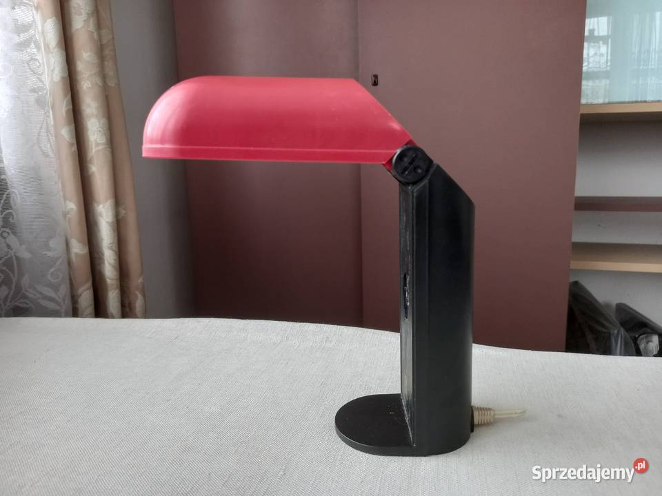 Lampka biurkowa z PRLu lubelskie Tomaszów Lubelski