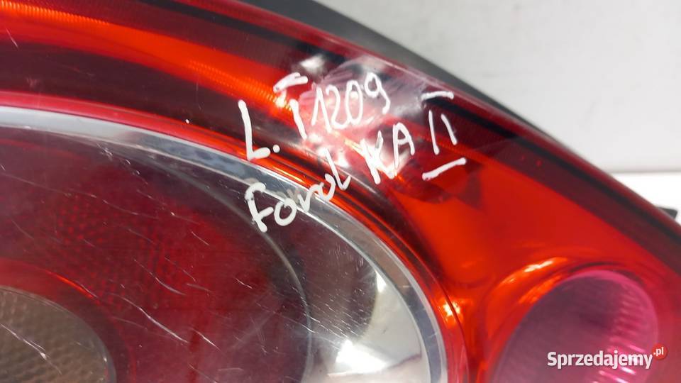 FORD KA MK2 LAMPA TYŁ LEWA Oświetlenie wielkopolskie Zbierkowo