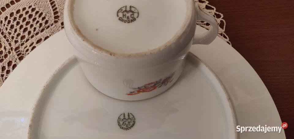 Serwis obiadowy porcelana Chodau Schlaggenwald mazowieckie Warszawa