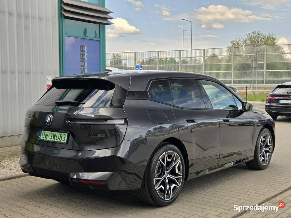 BMW iX M60 Przebieg 6800 Bezwypadkowy 1015 Nm kamera cofania BMW
