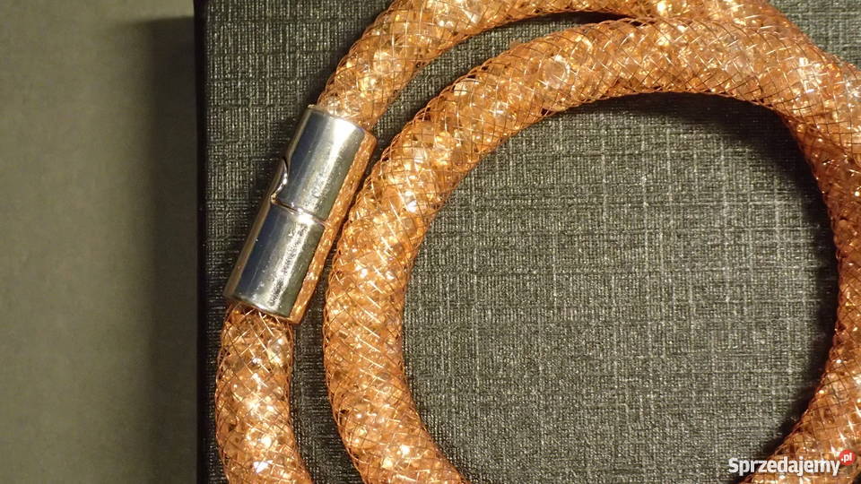 Różowa Bransoletka Damska Kryształki NOWA Pozostałe śląskie Sosnowiec sprzedam