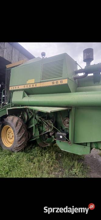 Kombajn JOHN DEERE 965 Malbork sprzedam