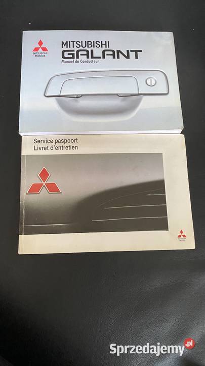 Instrukcja obsługi Mitsubishi Galant Warszawa