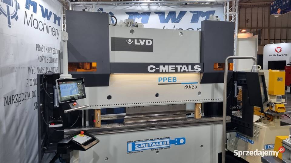 Prasa Krawędziowa LVD PPEB 80 2500 CNC Piła